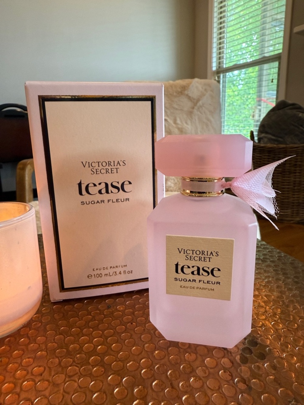 Victoria's Secret Tease Sugar Fleur Parfum- New- 3.4 oz